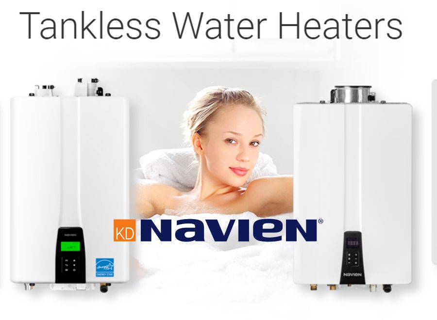 Navien high-efficiency tankless water heaters